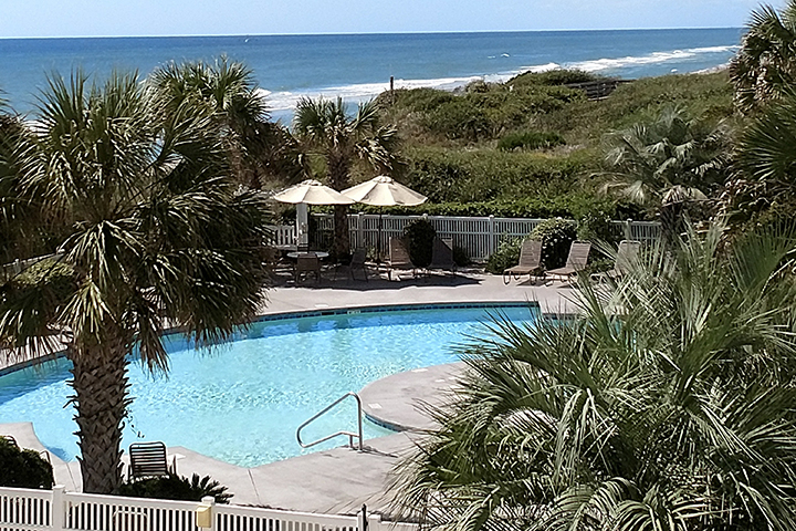 The Ocean Club ocean side pool